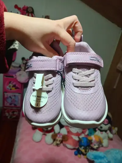Zapatillas deportivas para niña color lila, n°25. - miniatura 1