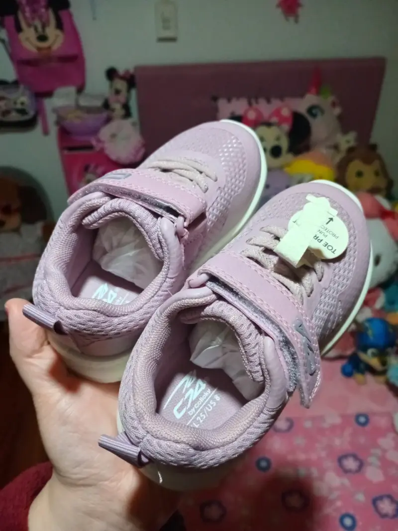 Zapatillas deportivas para niña color lila, n°25. - 3