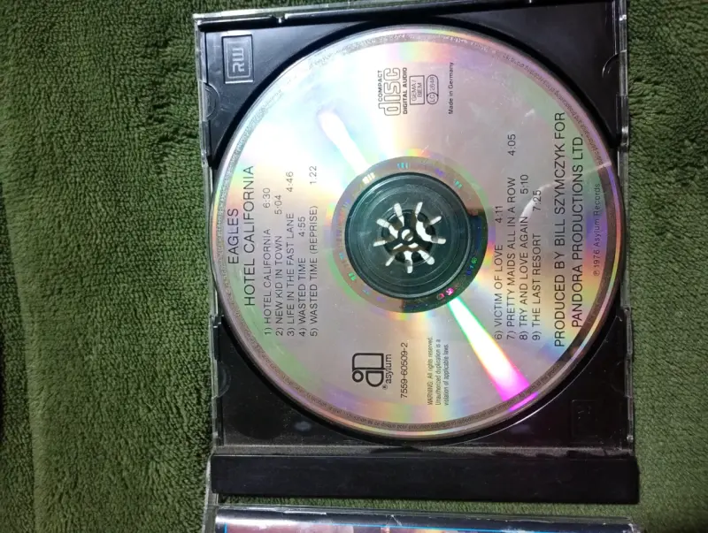CD de música Hotel California de Eagles - 2