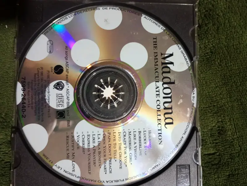 CD The Immaculate Collection de Madonna - 2