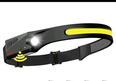 Linterna frontal con sensor de movimiento manos libres - miniatura 2