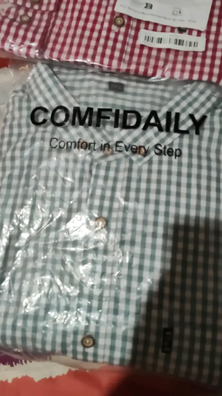 Camisas de hombre a cuadros Comfydaily - 2