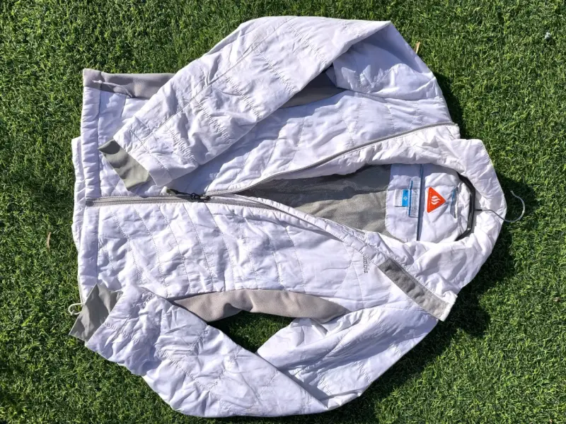 Chaqueta Columbia blanca para mujer - 3
