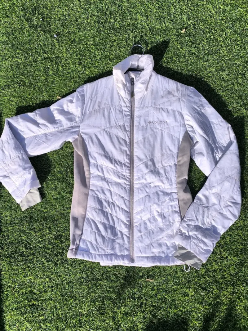 Chaqueta Columbia blanca para mujer - 4