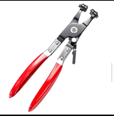 Alicate de Abrazaderas de Manguera con Mango Rojo - miniatura 2