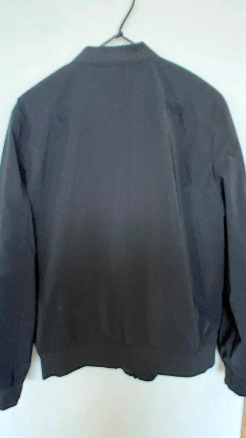 Chaqueta Bomber Negra Zara Hombre - 5