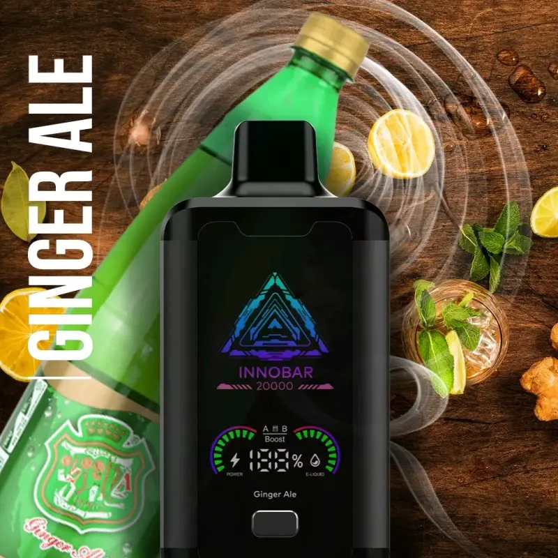 Vaporizador Innobar 20000 sabor Ginger Ale
