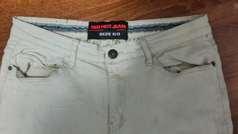 Jeans beige Red Hot - 3