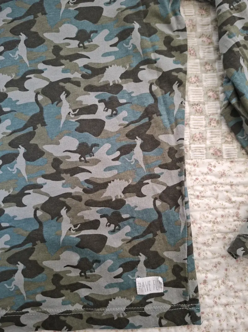 Polera manga larga camuflaje para niño Tribu - 3