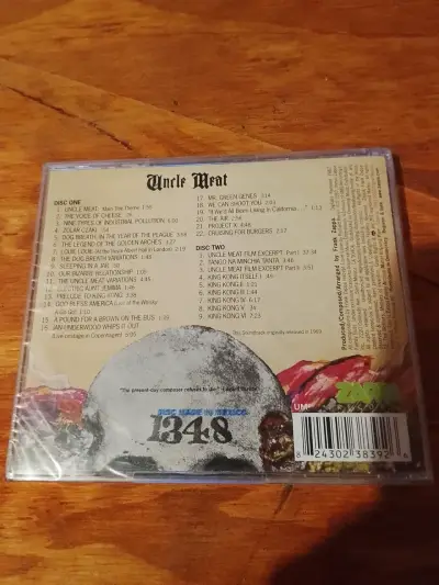 CD Uncle Meat de Frank Zappa en buen estado - miniatura 2