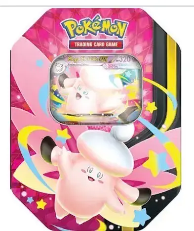 Lata de Cartas Pokémon Mega Audino EX