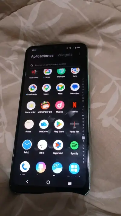 Smartphone Vivo color verde menta - miniatura 4