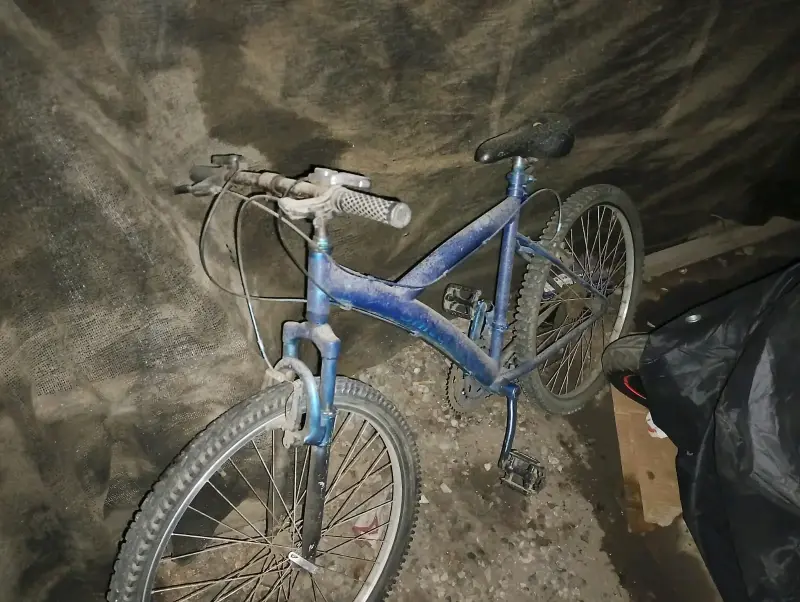 Bicicleta de Montaña Azul Usada - 2