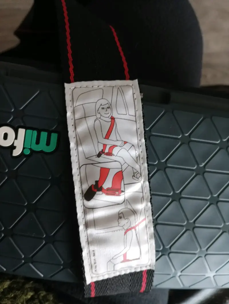Asiento elevador portátil para niños Mifold - 3