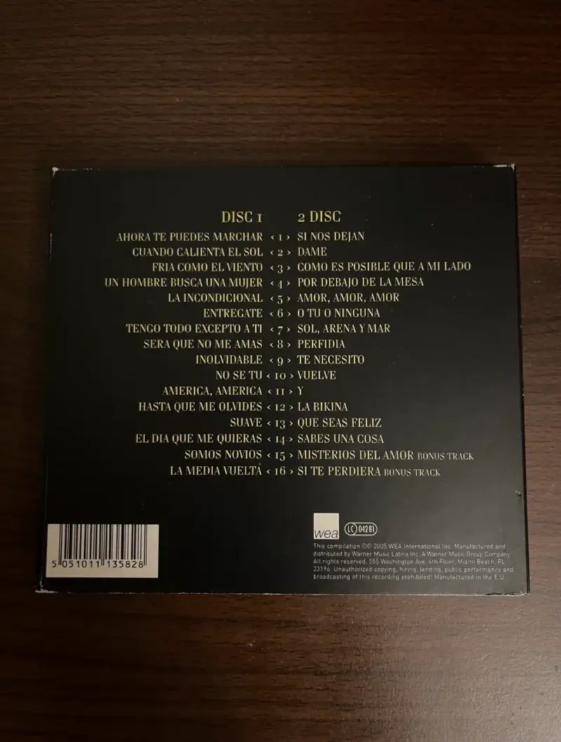 CD Luis Miguel Grandes Éxitos Doble Álbum - 4