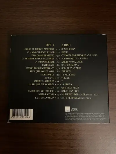 CD Luis Miguel Grandes Éxitos Doble Álbum - miniatura 4