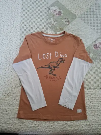 Polera manga larga niño Lost Dino Tribu - miniatura 1