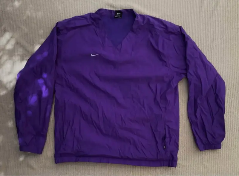 Cortavientos Nike morado para hombre - 1