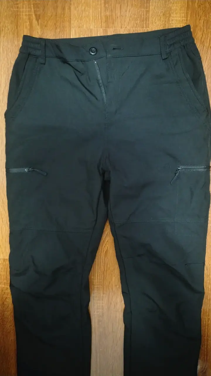 Pantalones outdoor negros para hombre talla XL - 2