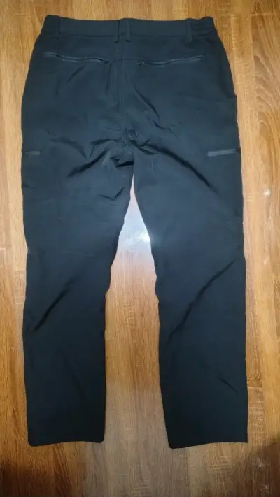 Pantalones outdoor negros para hombre talla XL - miniatura 3