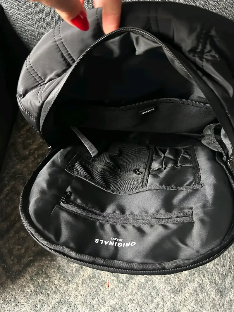 Mochila negra Bubba Essentials acolchada - 2