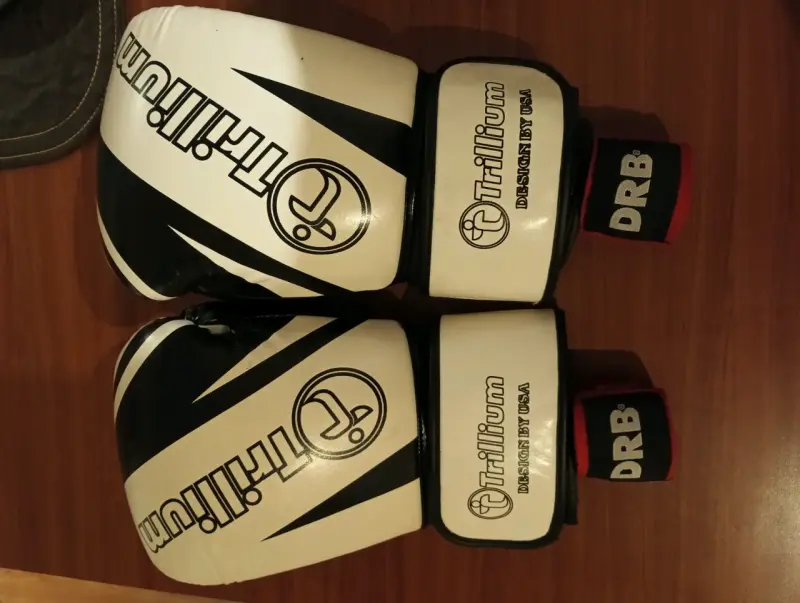 Guantes de Boxeo Trilium DRB Blancos - 1