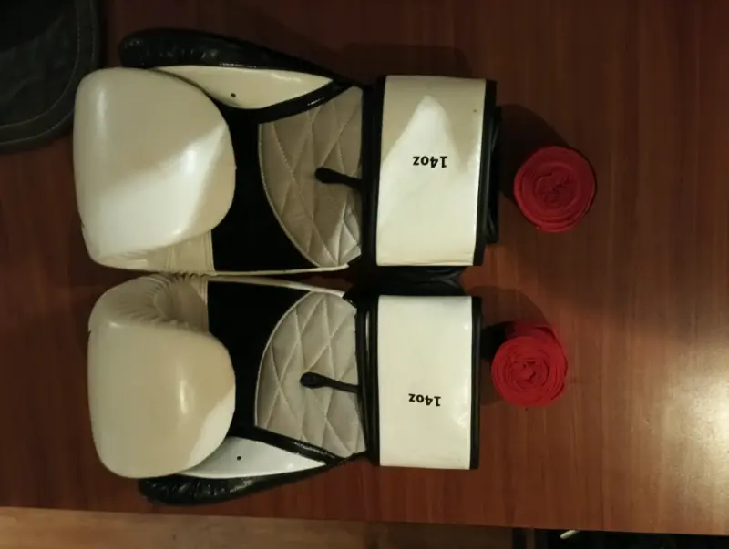 Guantes de Boxeo Trilium DRB Blancos - 2