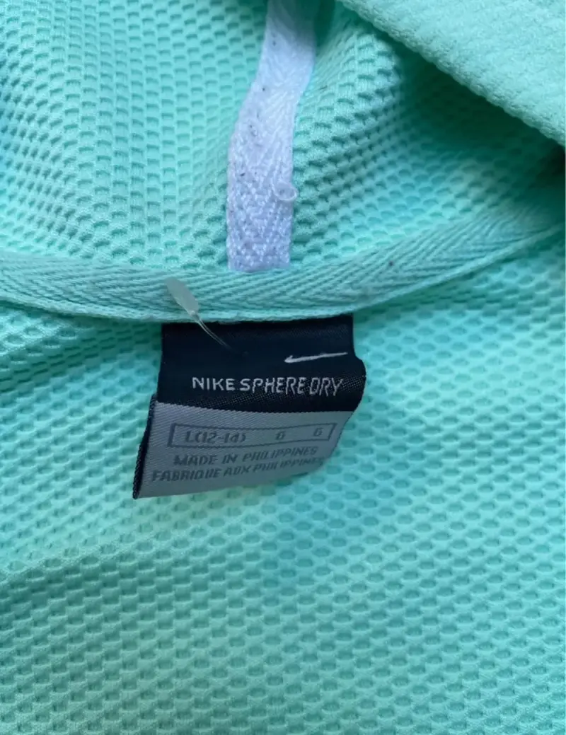 Polerón con capucha Nike verde menta - 5