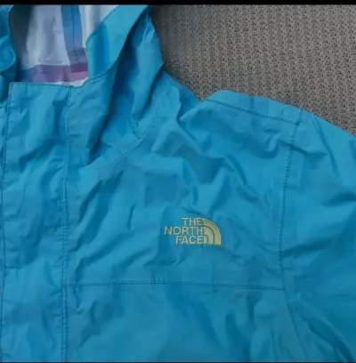 Chaqueta impermeable azul The North Face - miniatura 4