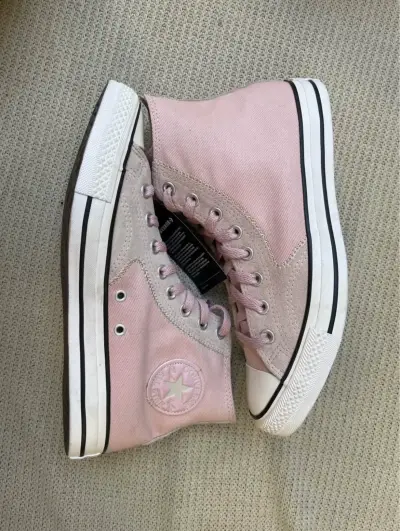 Zapatillas Converse All Star rosadas de lona - miniatura 1
