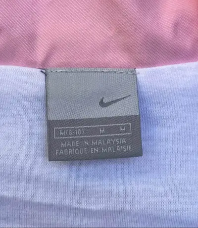 Chaqueta deportiva azul con capucha Nike - miniatura 4