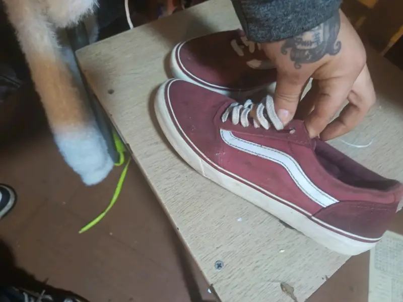 Zapatillas deportivas rojas con diseño clásico - 4