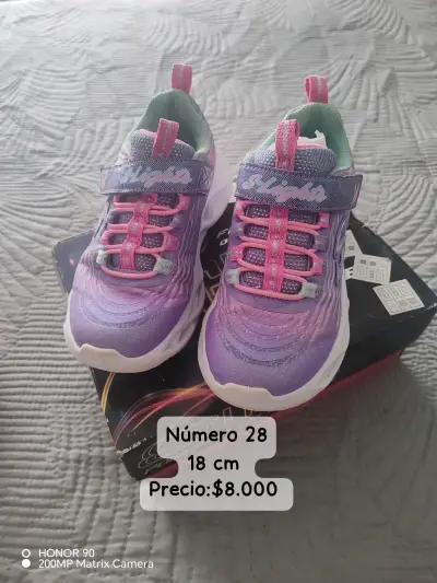 Zapatillas deportivas infantiles Sligo moradas - miniatura 1