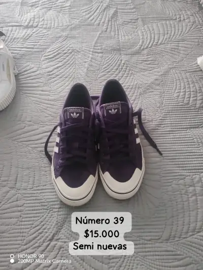 Zapatillas deportivas infantiles Sligo moradas - miniatura 2