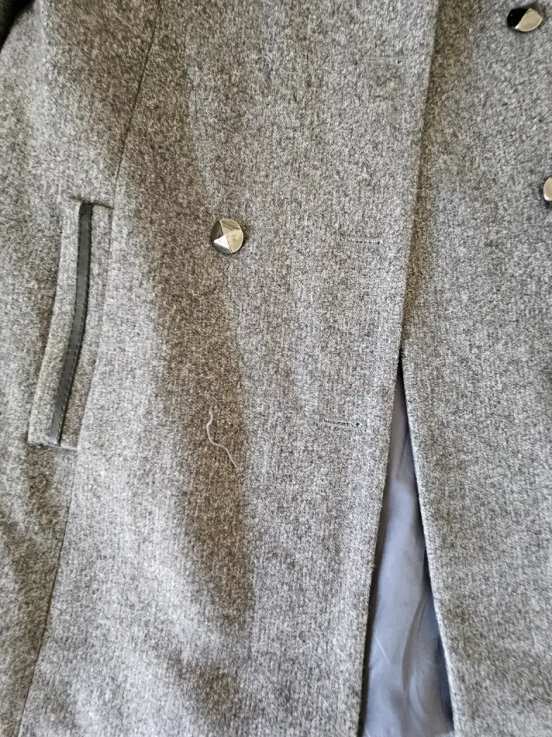 Abrigo gris para mujer - 2