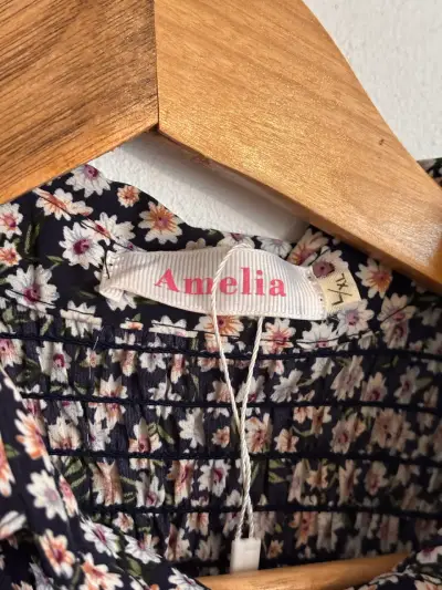 Blusa de flores manga larga Amelia - miniatura 2
