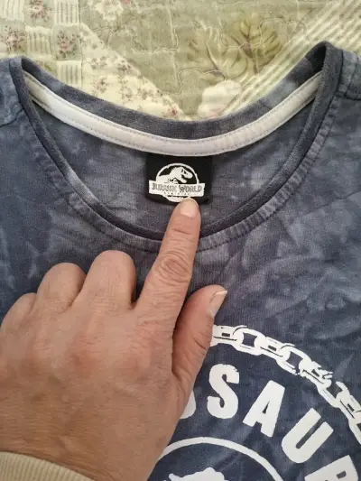 Polera manga larga Dinosaur Fight Ring para niños - miniatura 2