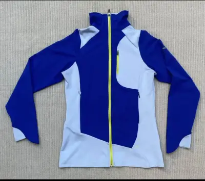 Chaqueta deportiva Columbia azul y blanca - miniatura 1