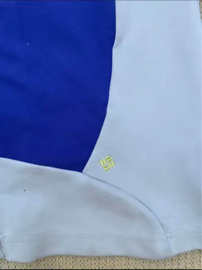 Chaqueta deportiva Columbia azul y blanca - miniatura 2