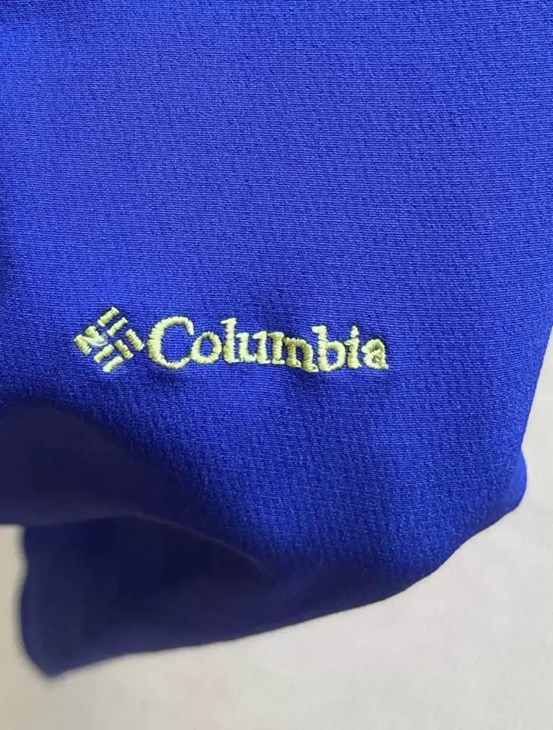 Chaqueta deportiva Columbia azul y blanca - 4