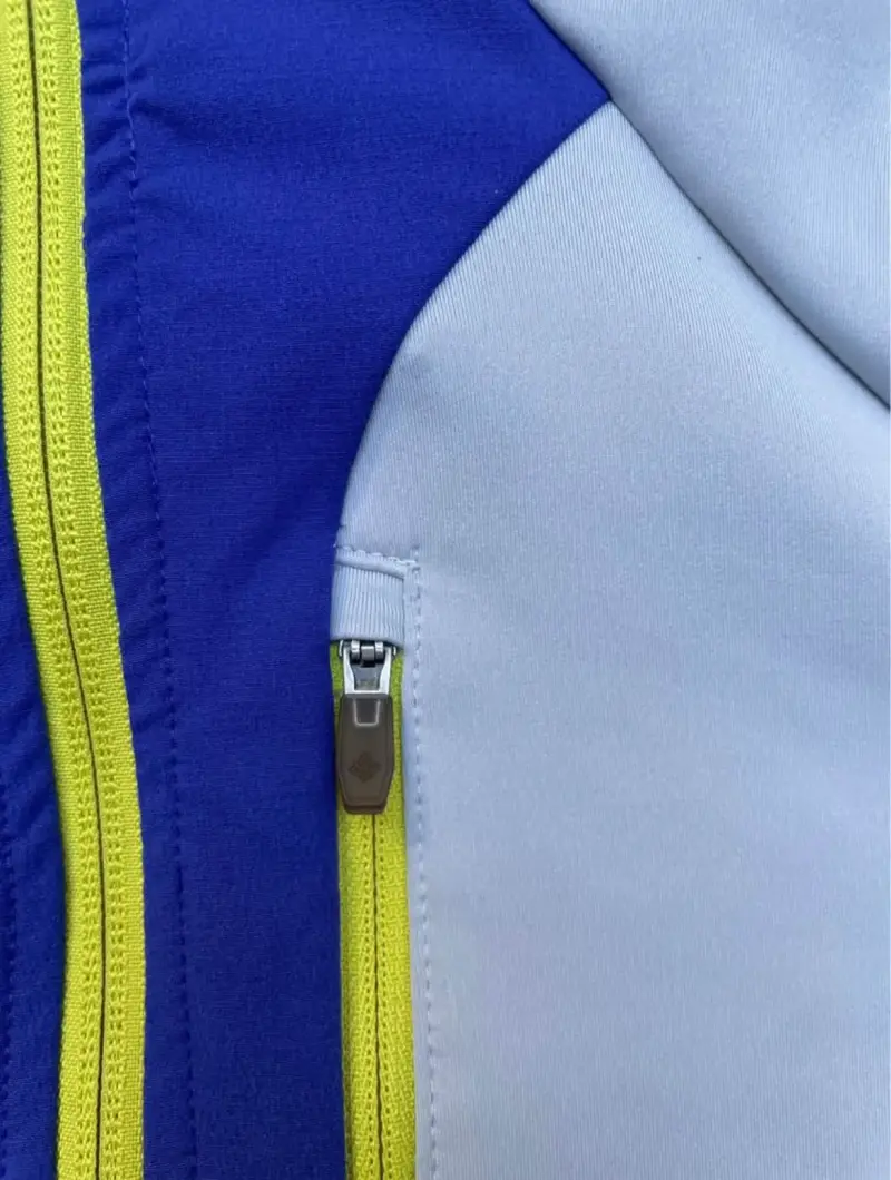 Chaqueta deportiva Columbia azul y blanca - 5