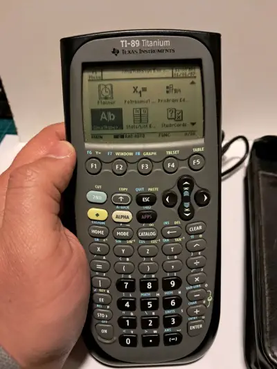 Calculadora gráfica TI-89 Titanium con funda/ cabl - miniatura 2