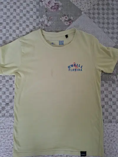 Polera amarilla O'Neill Florida para niño - miniatura 1