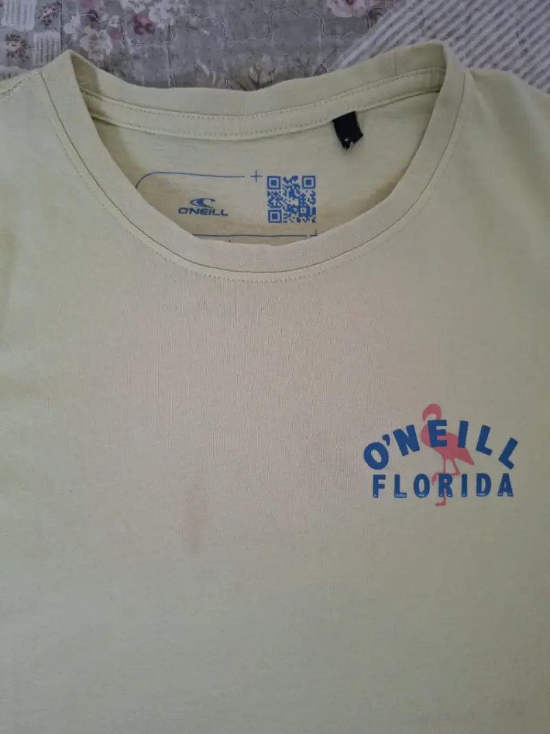 Polera amarilla O'Neill Florida para niño - 2