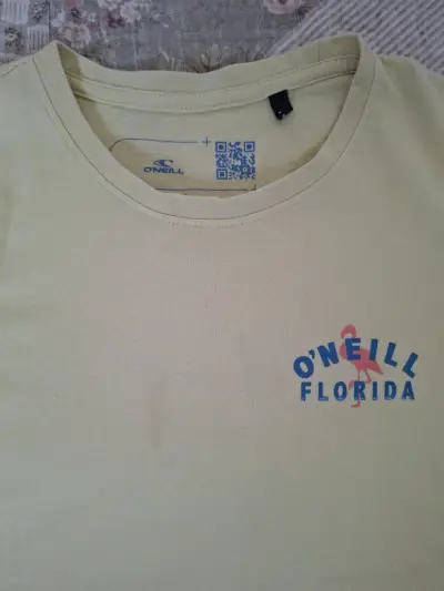 Polera amarilla O'Neill Florida para niño - miniatura 2