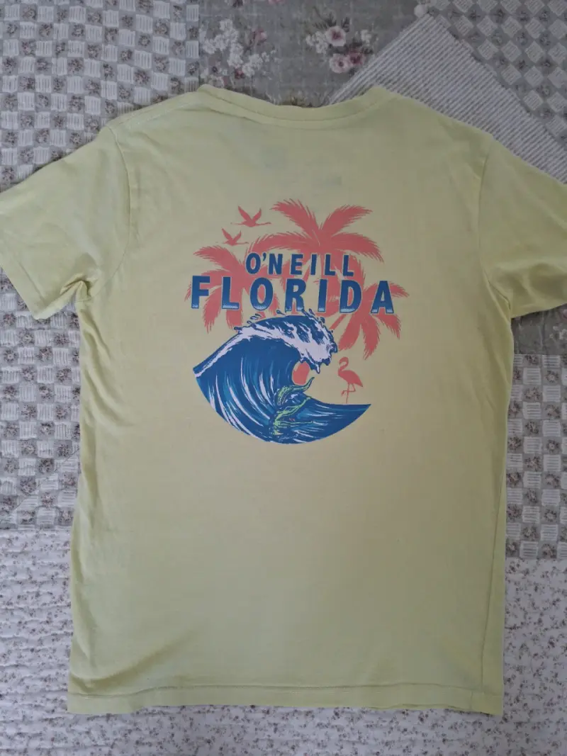 Polera amarilla O'Neill Florida para niño - 4