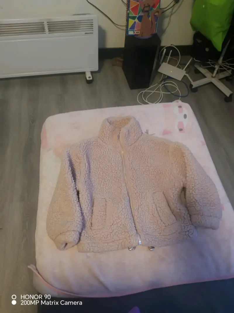 Chaqueta de lana con capucha para niños - 3
