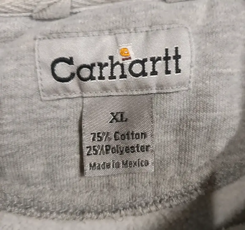 Polerón gris Carhartt talla XL - 3