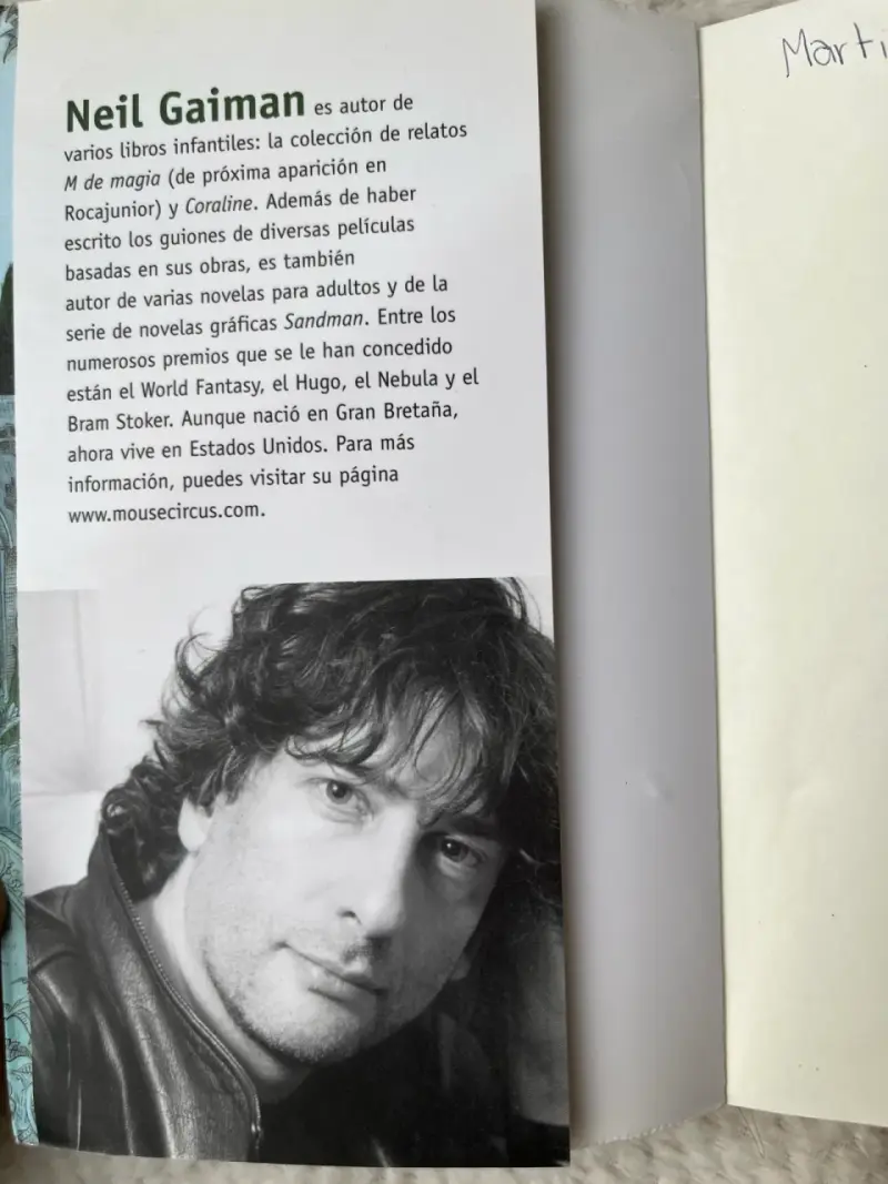 Libro 'El Libro del Cementerio' de Neil Gaiman - 2