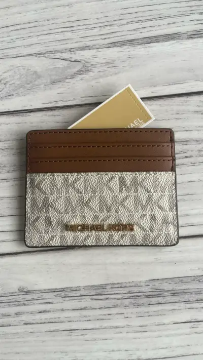 Tarjetero Michael Kors bicolor elegante - miniatura 1